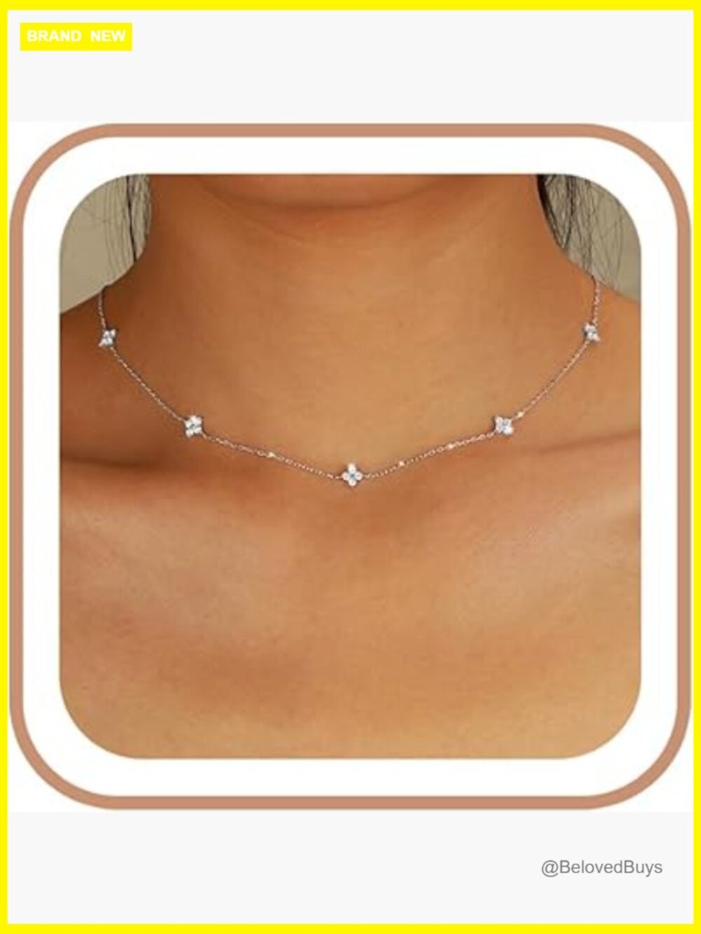 Sterling Silver 14k Gold Plated Leaf Pendant Necklace With White Cz